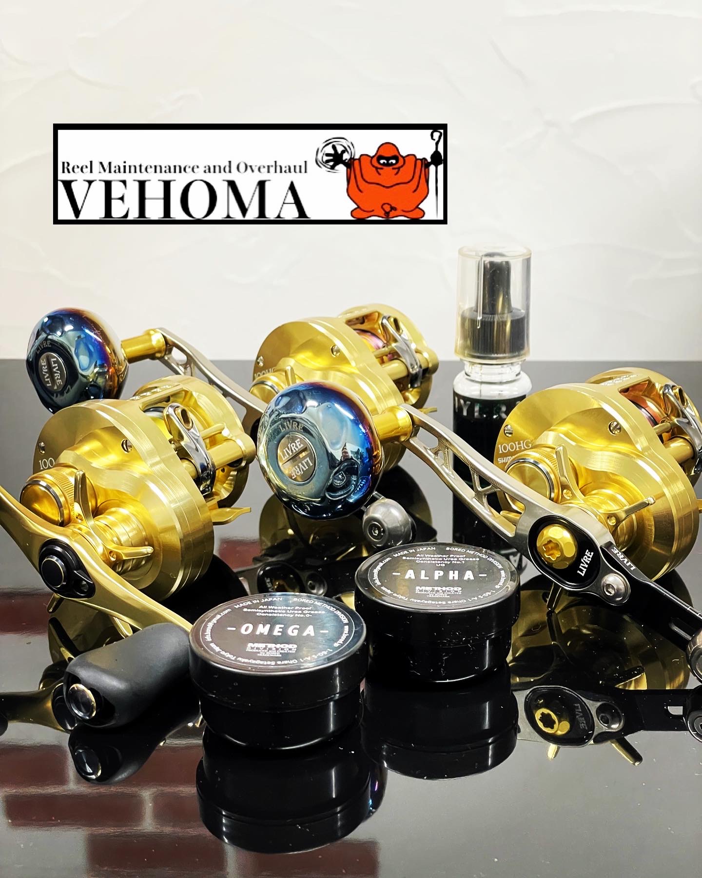 シマノ 21カルカッタコンクエスト オーバーホール 回転異音 ドラグ塩