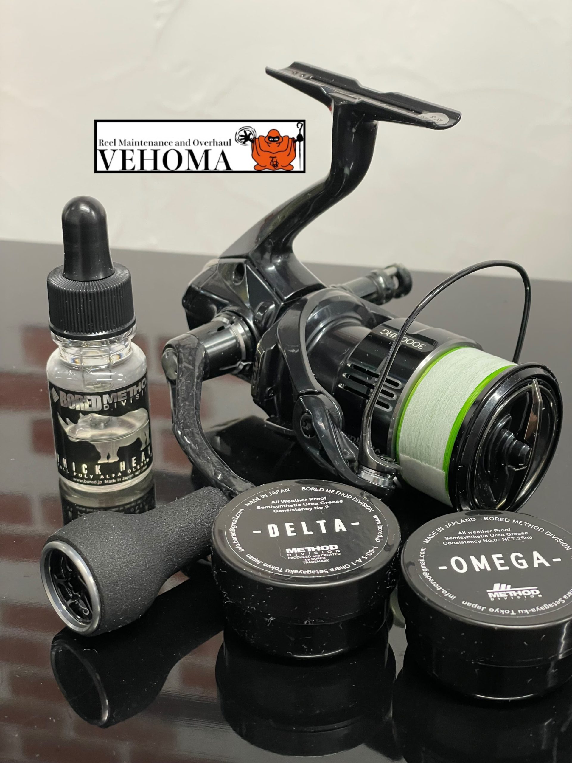 19ヴァンキッシュ3000MHG オーバーホール - 関西・兵庫でリールの