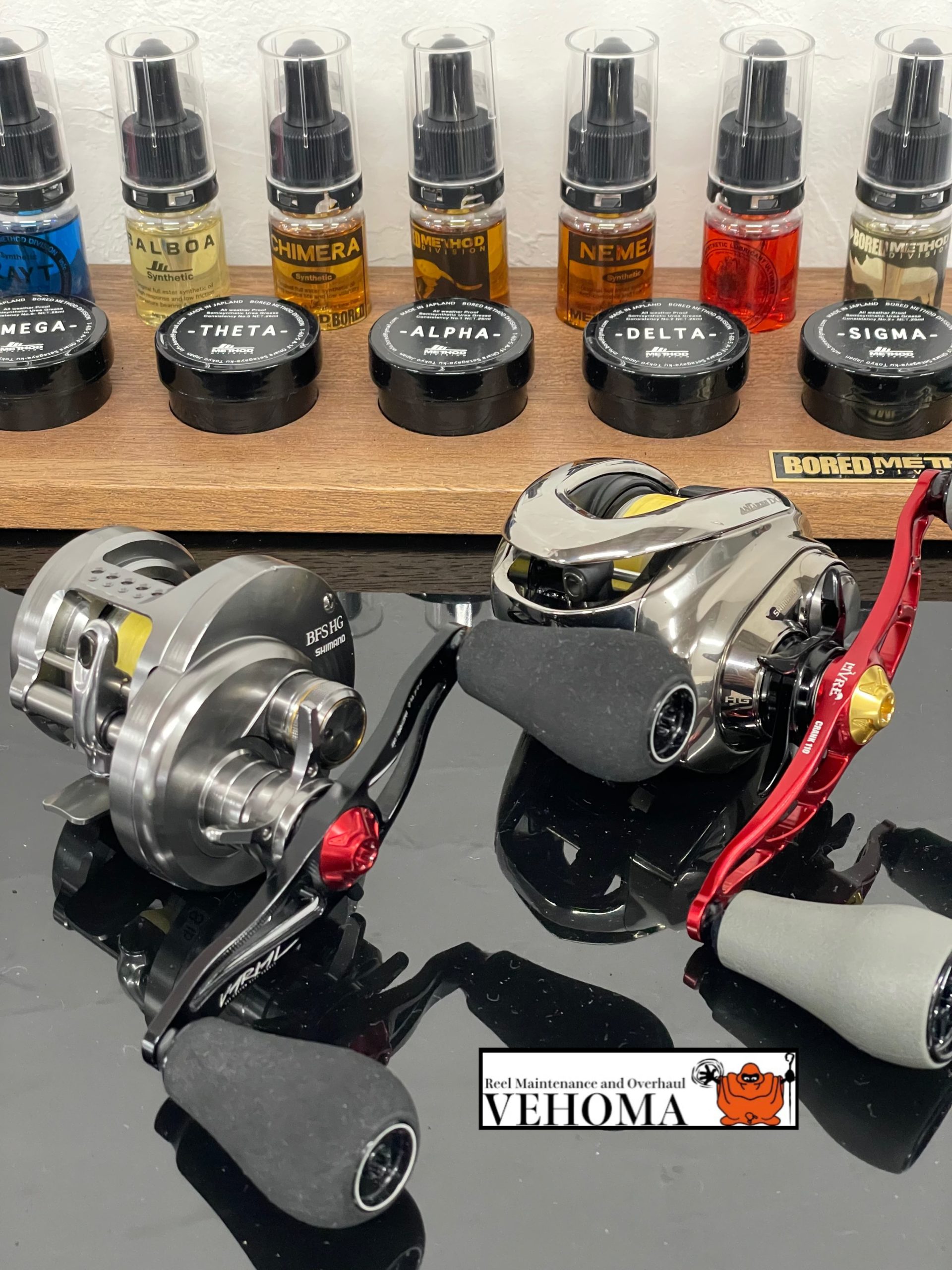 17カルカッタコンクエストBFS HG スプール異音修理 21アンタレスDC